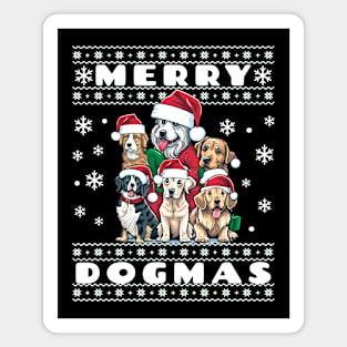 Merry Dogmas Magnet